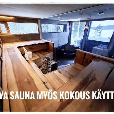 Vila High Class Living In Valo & Lakeside Sauna Ylojarvi